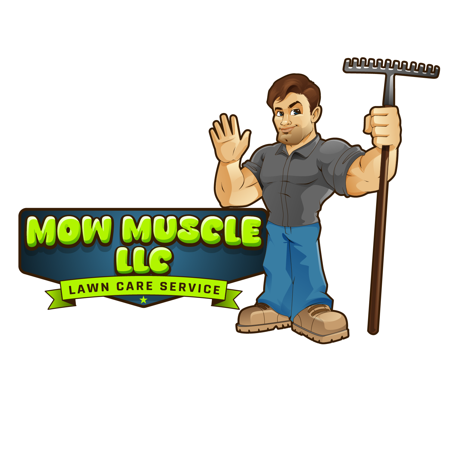 Mow Muscle LLC logo